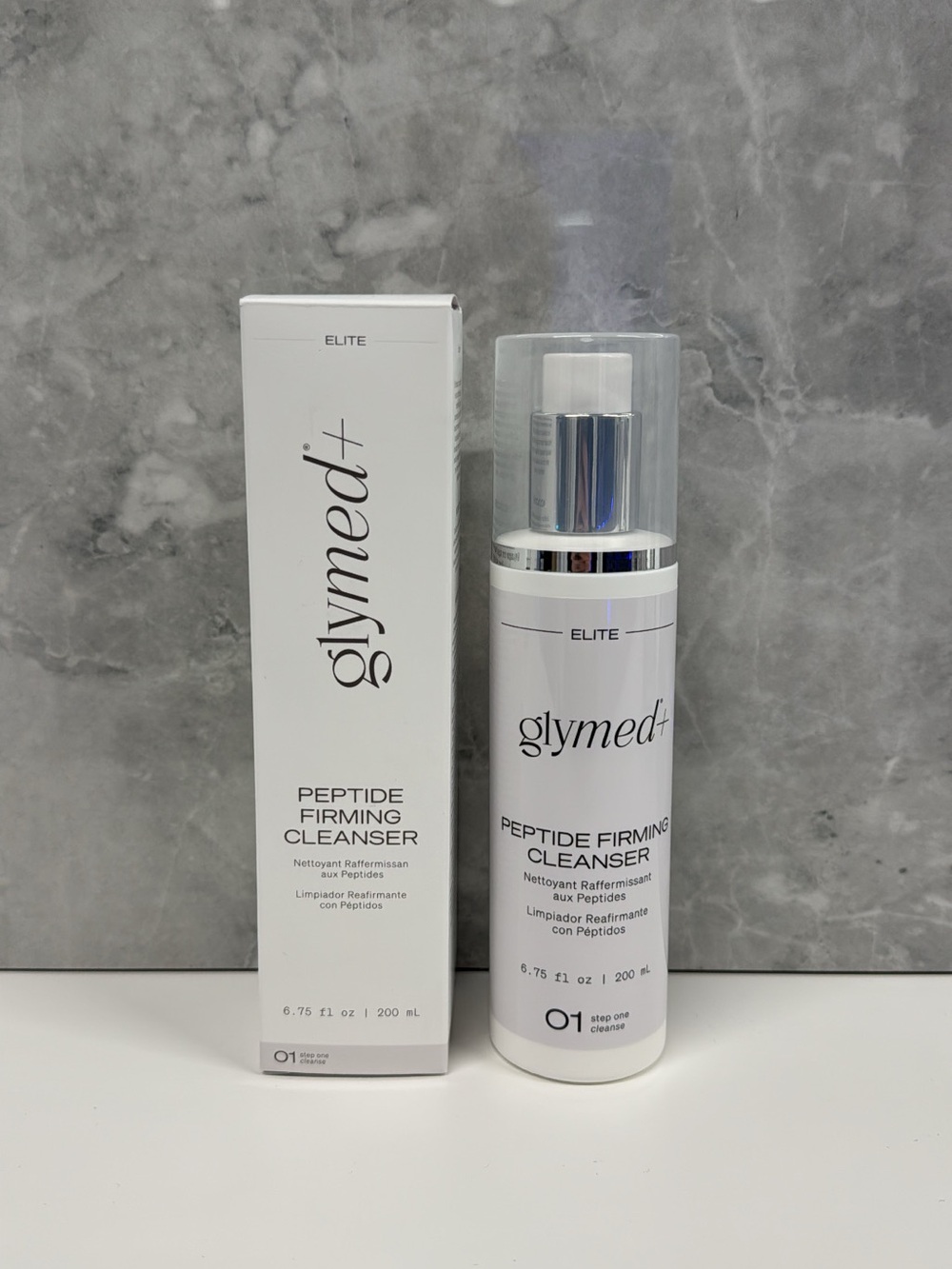 Glymed+ Peptide firming cleanser